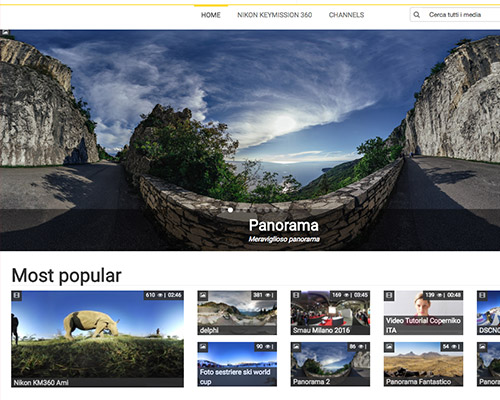 comarketing nikon - foto video 360° - coperniko