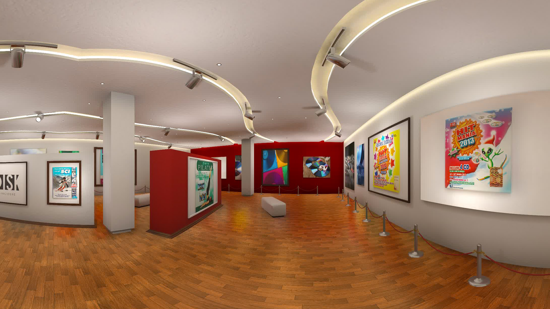 virtual tour video 360 ambiente museo con coperniko