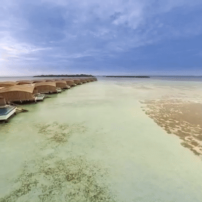 virtual tour villaggio maldive di club med - video 360