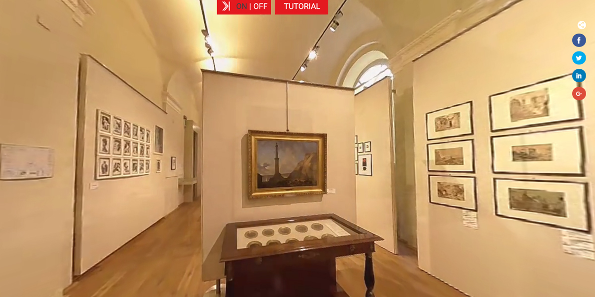 virtual tour pinacoteca museo alessandria - coperniko