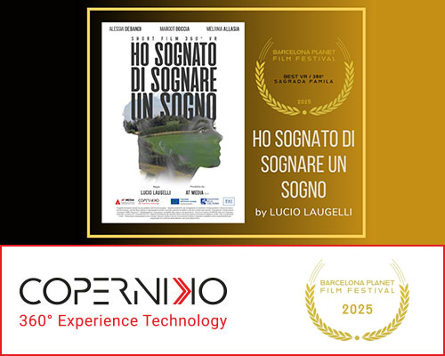 Lo short film VR “HO SOGNATO DI SOGNARE UN SOGNO” trionfa a Barcellona